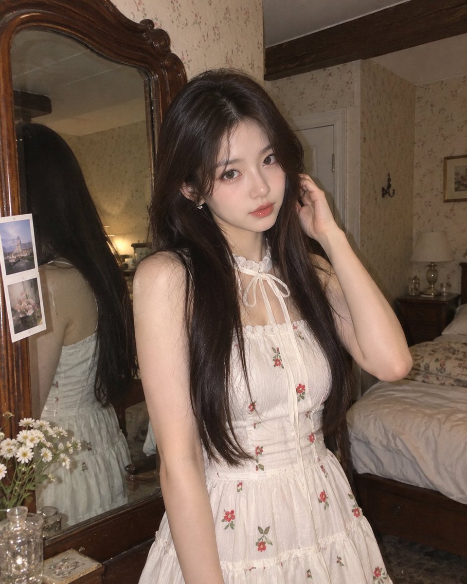 Profile / Avatar - Vintage Bedroom Portrait Prompt - Image 1