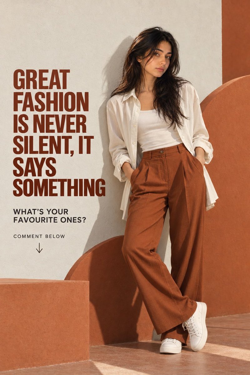 Product Marketing - Luxury Fashion Campaign Poster - Image 1