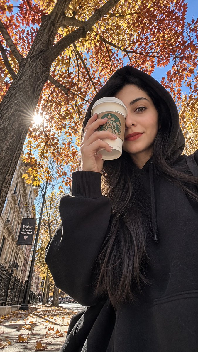 Social Media Post - iPhone Street Style Autumn Hoodie Portrait - Image 1