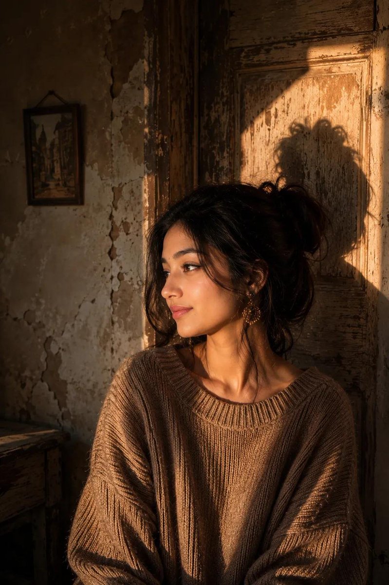 Profile / Avatar - Vintage Golden Hour Face Identity Portrait - Image 1