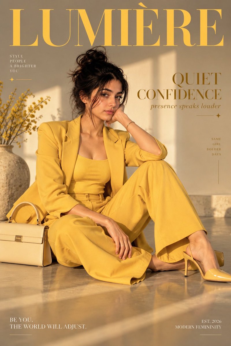 Product Marketing - Luxury Fashion Editorial Magazine Poster - Image 2