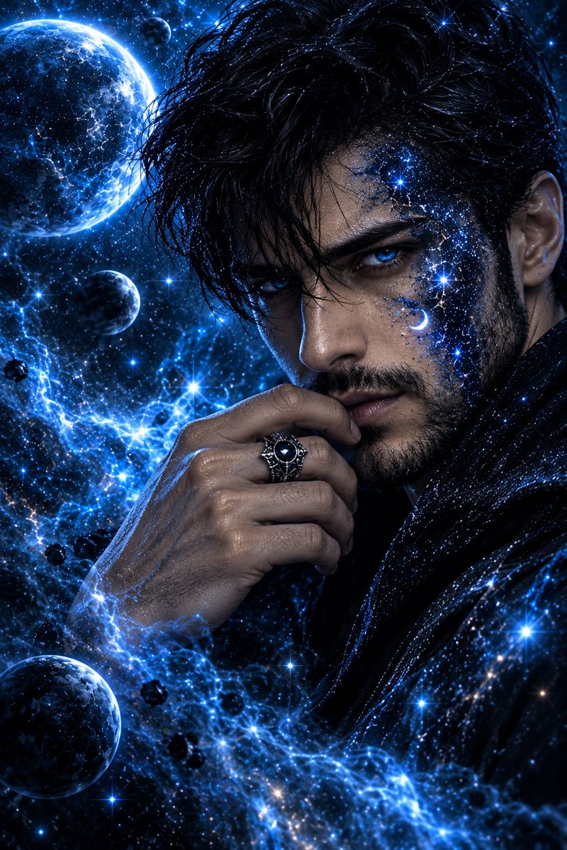 Game Asset - Cosmic Galaxy Dual Portrait Template - Image 2