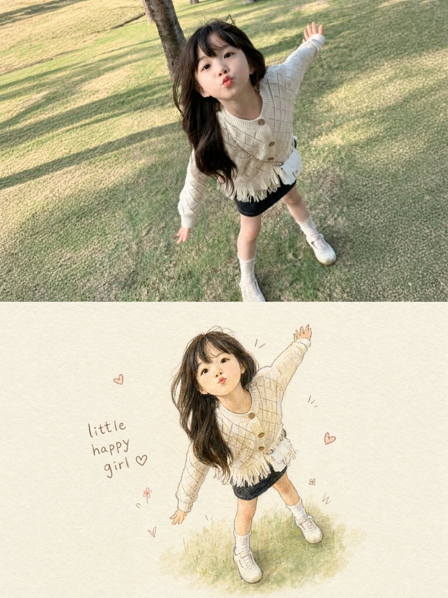 Comic / Storyboard - Photo to Storybook Illustration Split - Image 1
