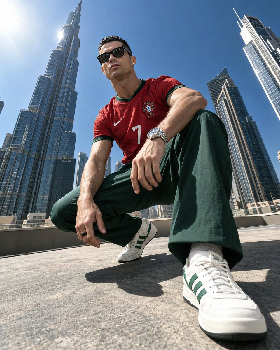 Product Marketing - Ronaldo Rooftop Fashion Shoot - Image 1
