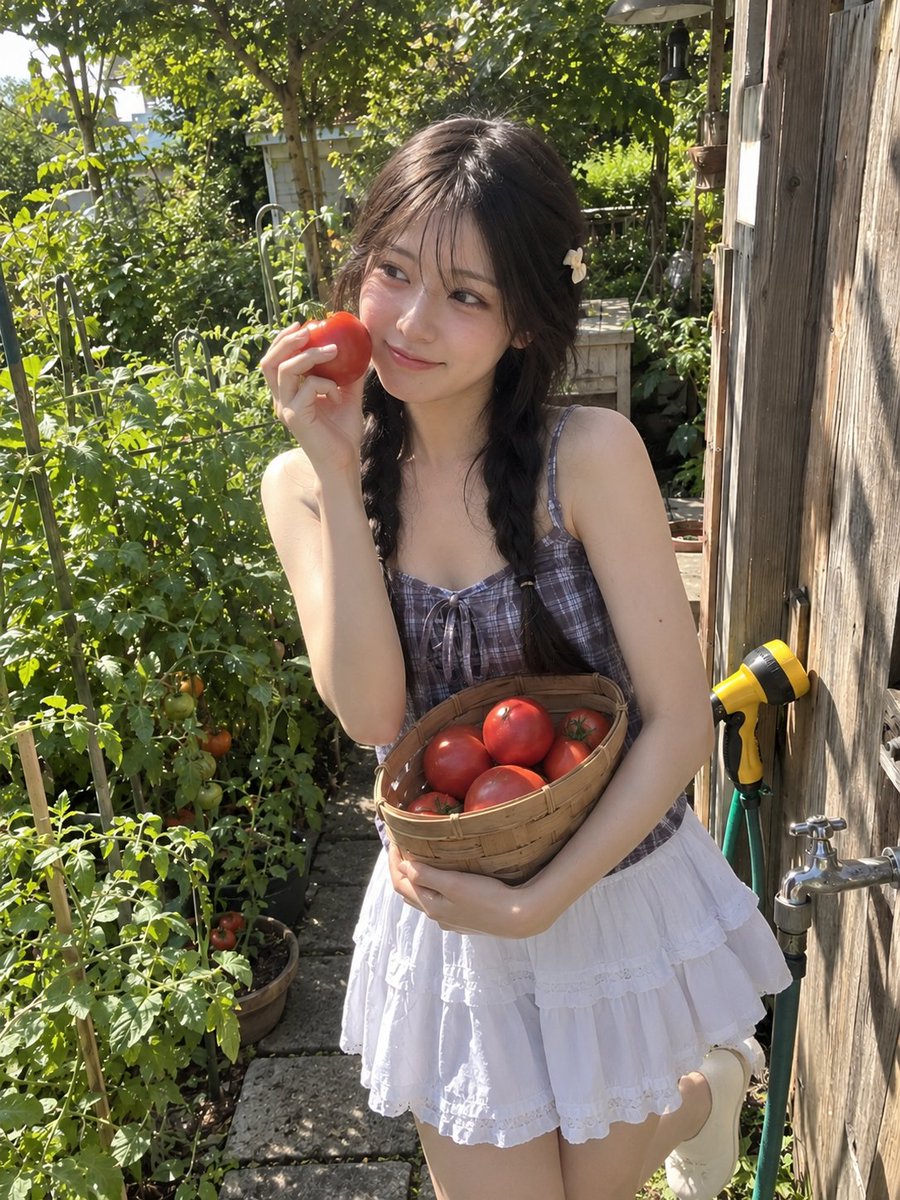 Profile / Avatar - Summer Garden Lifestyle Portrait - Image 1