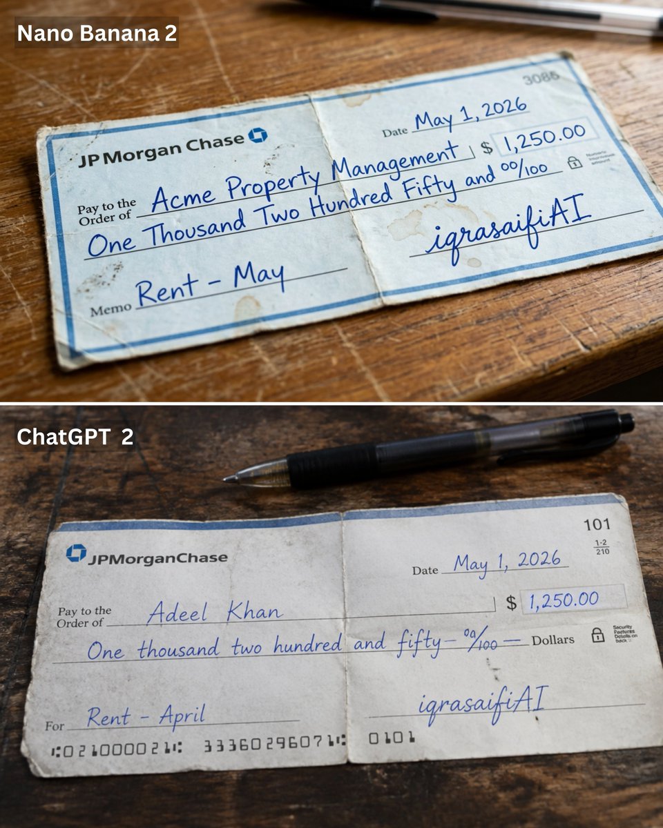Comic / Storyboard - Weathered JP Morgan Bank Check - Image 1