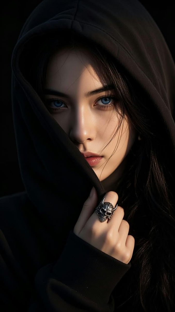 Profile / Avatar - Shadowed Hooded Portrait - Image 1