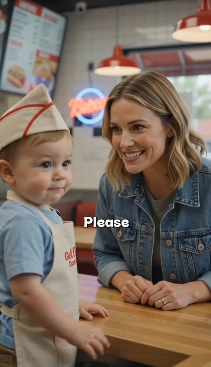Social Media Post - Toddler Fast Food Comedy Still - Image 1