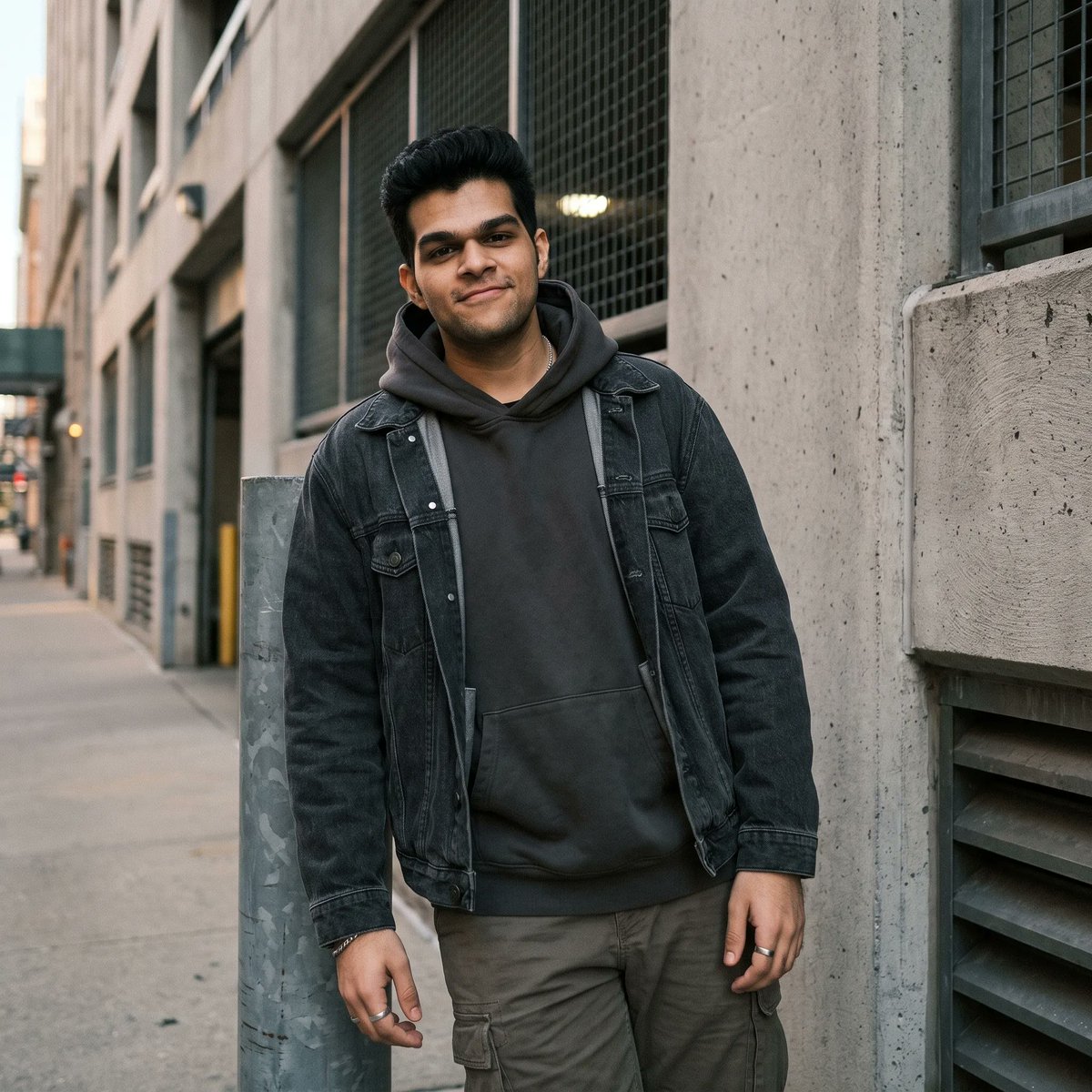 Streetwear Editorial Portrait Identity Retention — result 2