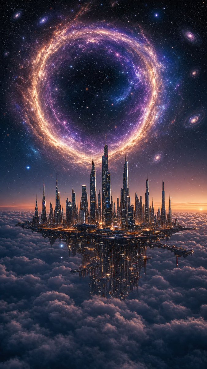 Futuristic Metropolis Above the Clouds — result 2