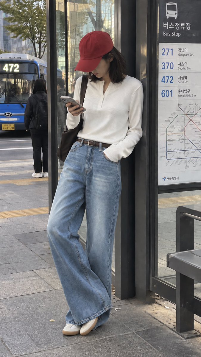 E-commerce Main Image - Candid Korean Supermarket Shopper — result 4