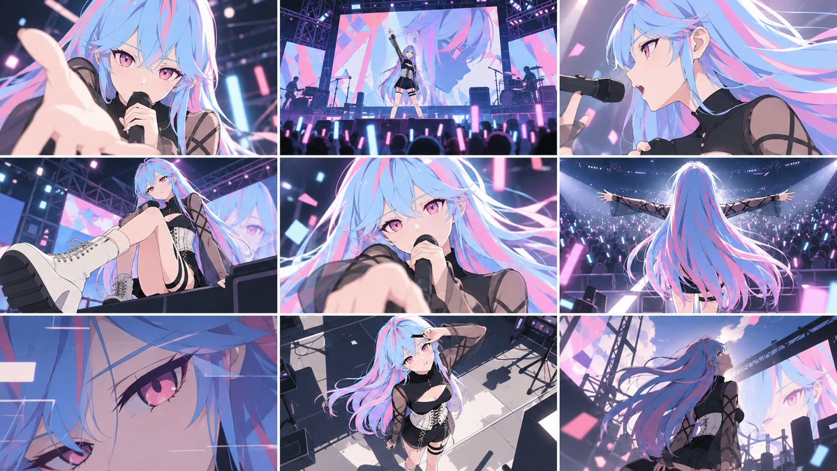 Cyber Idol VTuber Teaser Storyboard — result 2
