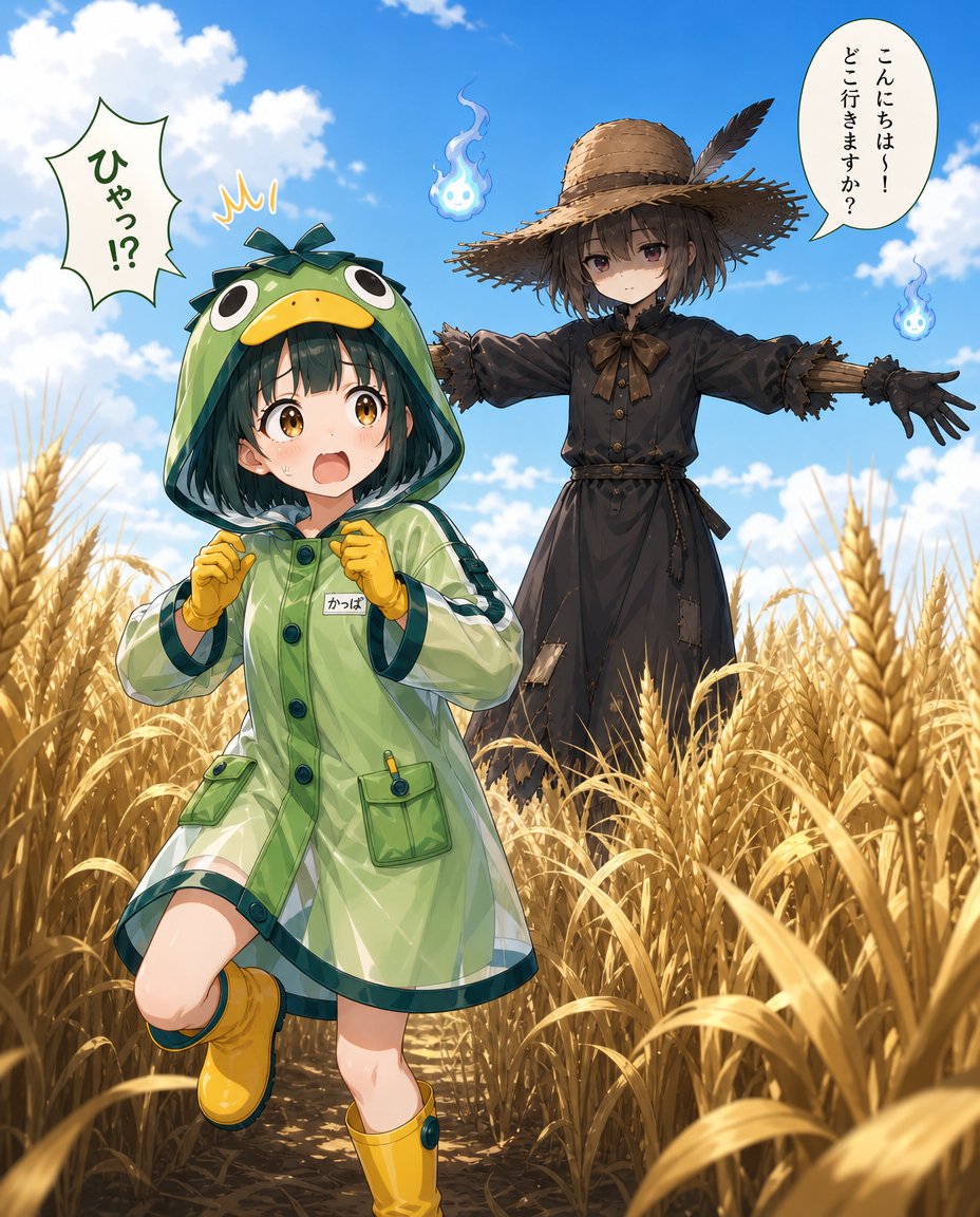 Kappa Girl and Scarecrow Witch — result 2
