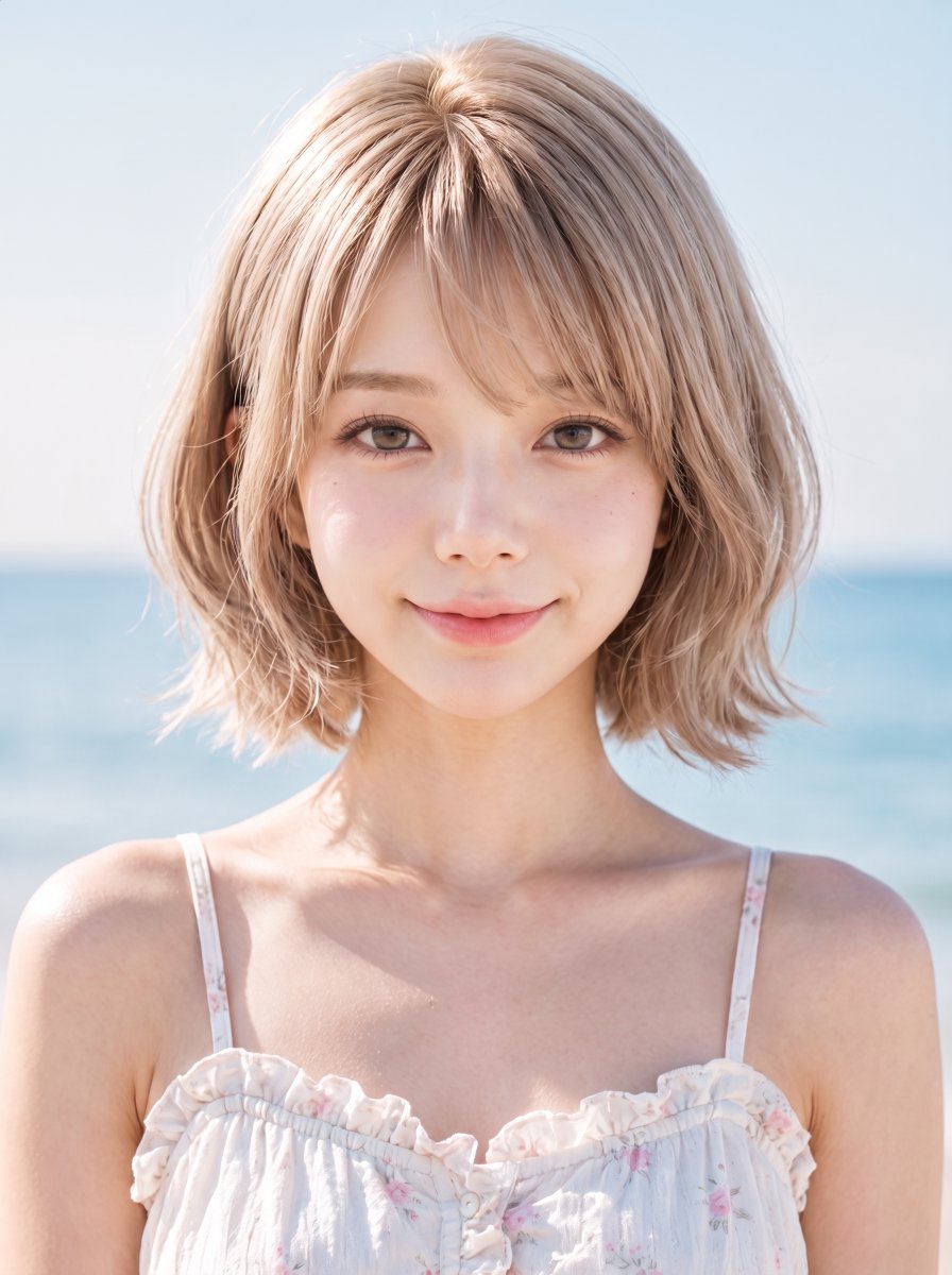 Playful Wink Portrait Edit reference image 1