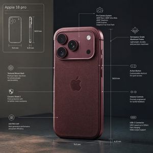参考效果：Technical Product Infographic