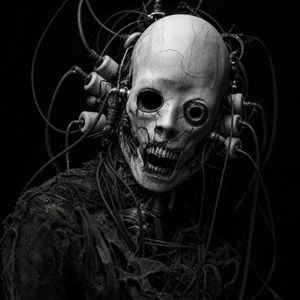 参考效果：Cybernetic Horror Portrait