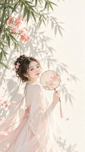 参考效果：东方禅意极简壁纸