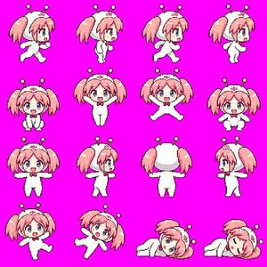 参考效果：Character Motion Sprite Sheet