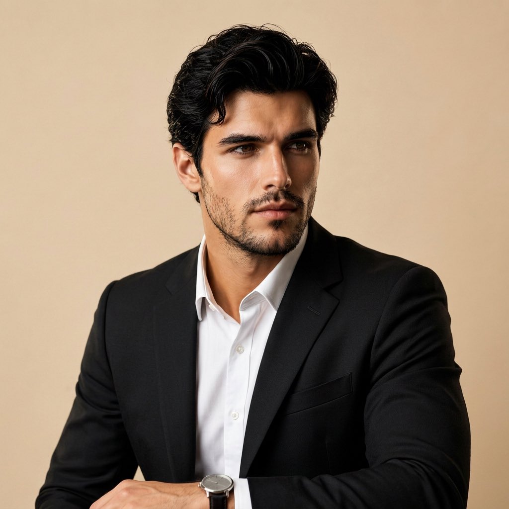 Premium Formal Wear Portrait with Identity Preservation — result 2