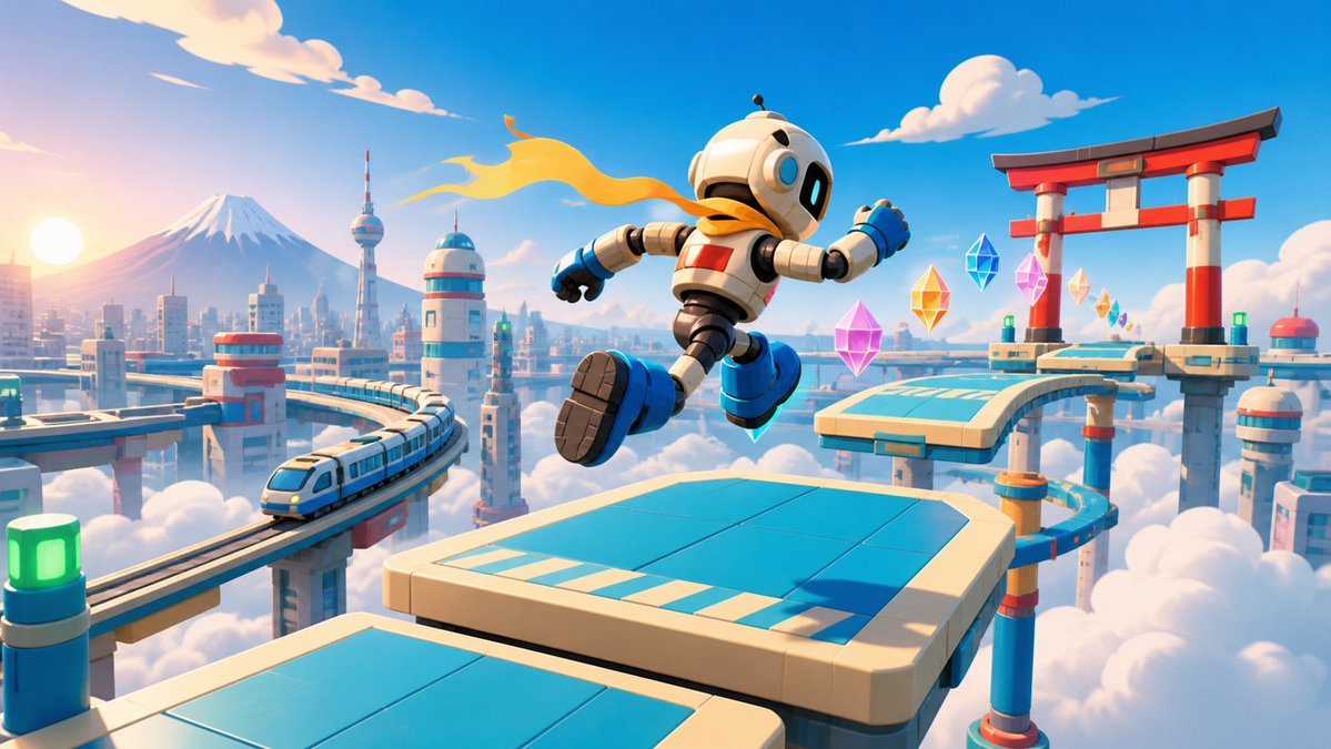 Game Asset - Futuristic Sky Runner Robot - Image 1