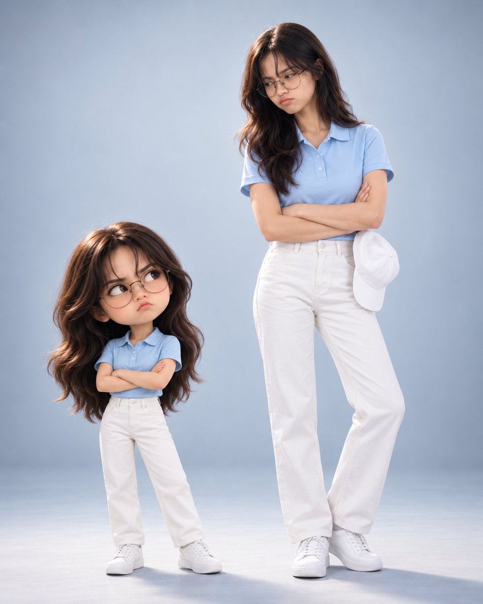 Woman With Matching 3D Bobblehead — result 2