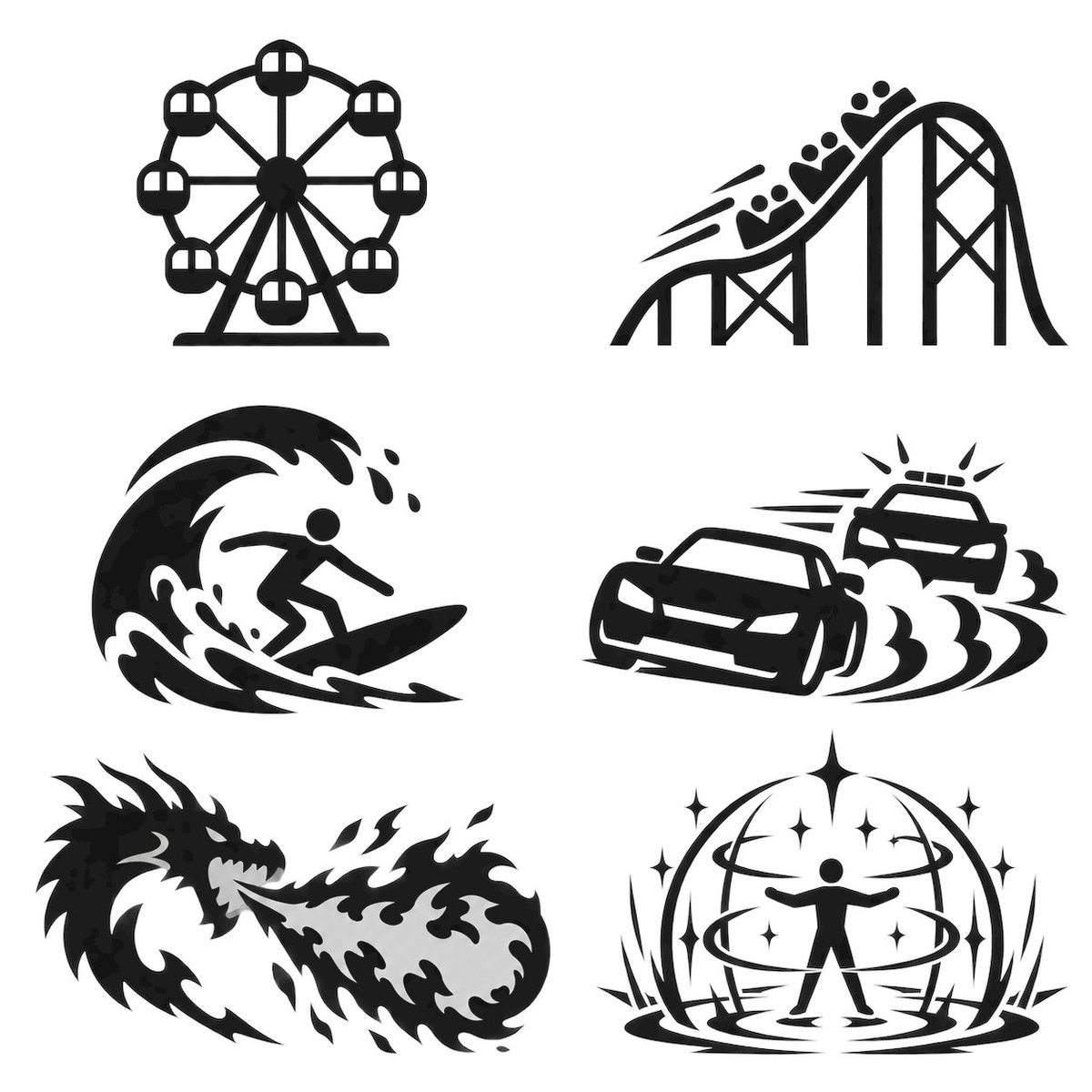 Transparent Pictogram Generation