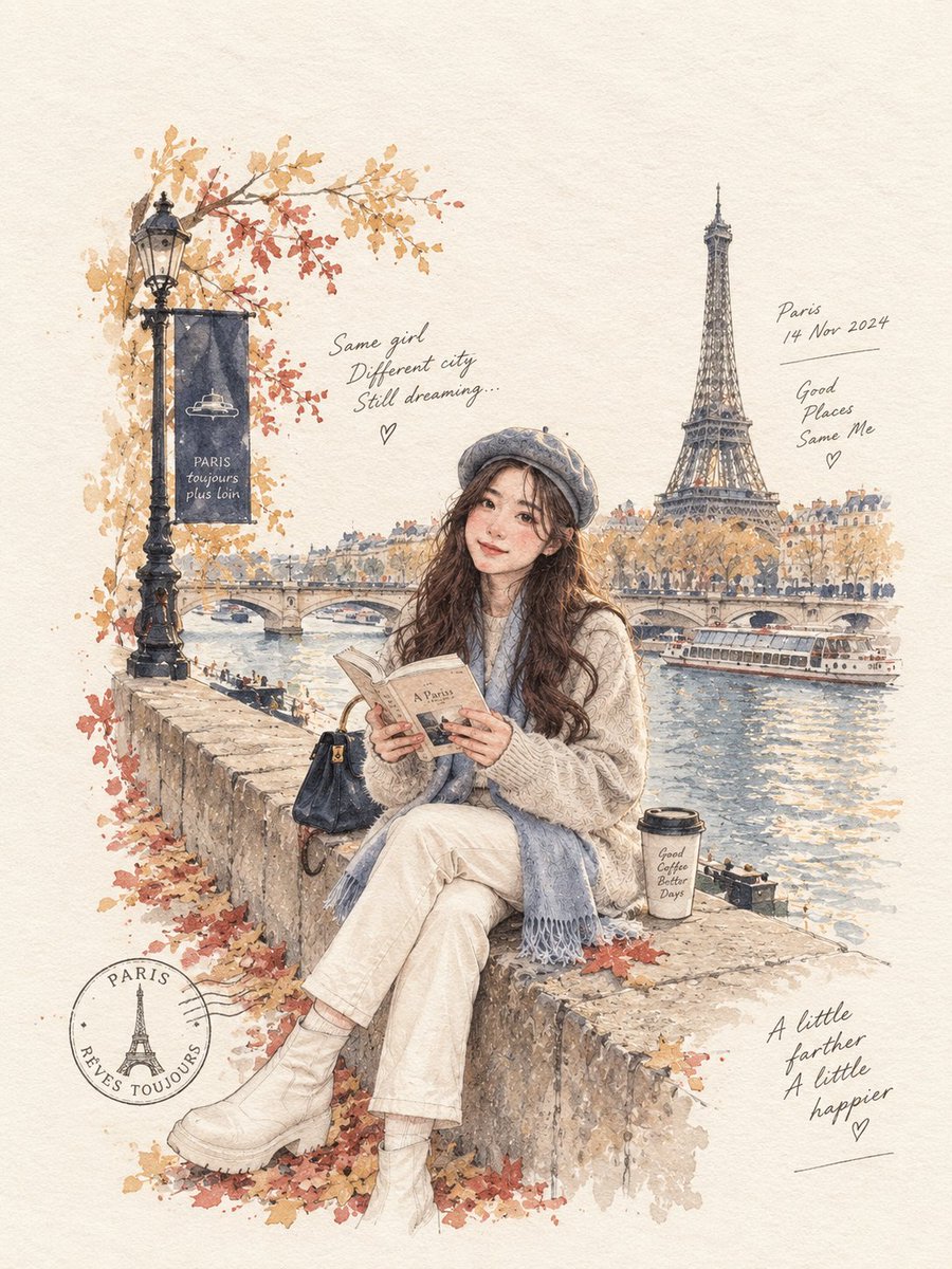 Poetic Editorial Illustration from Photo