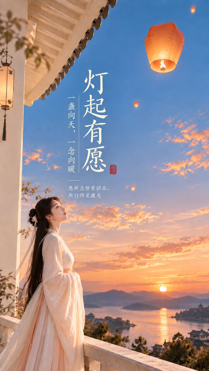 Oriental Minimalist Poster Prompt