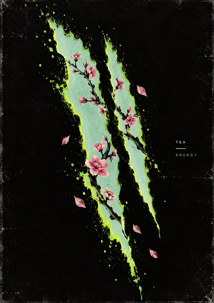 Cherry Blossom Tear Poster