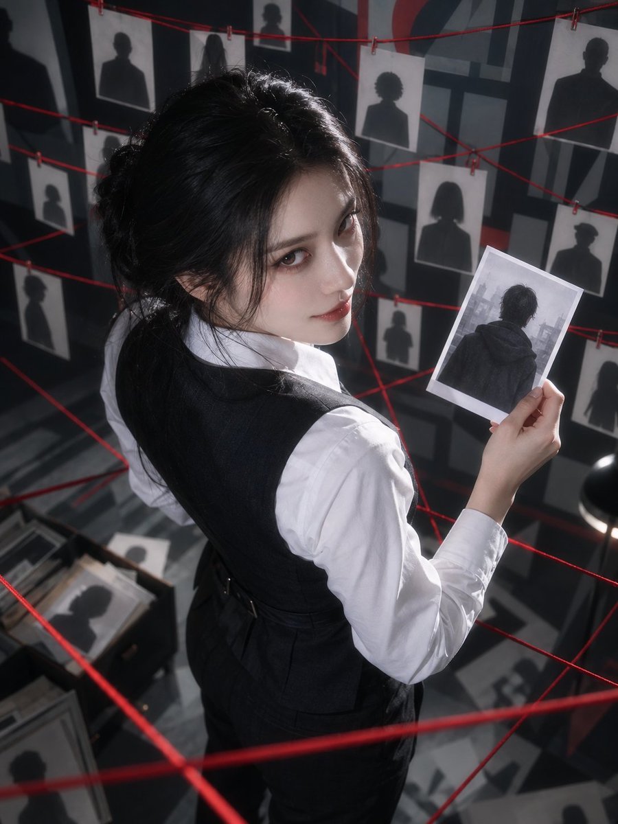 Detective on Crime Scene
