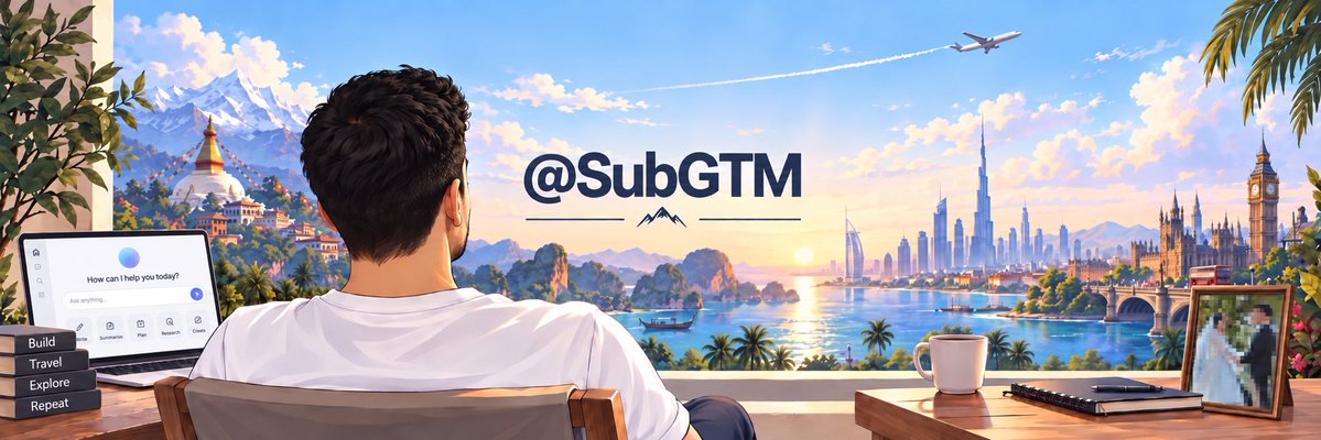 SubGTM Travel & Tech Banner