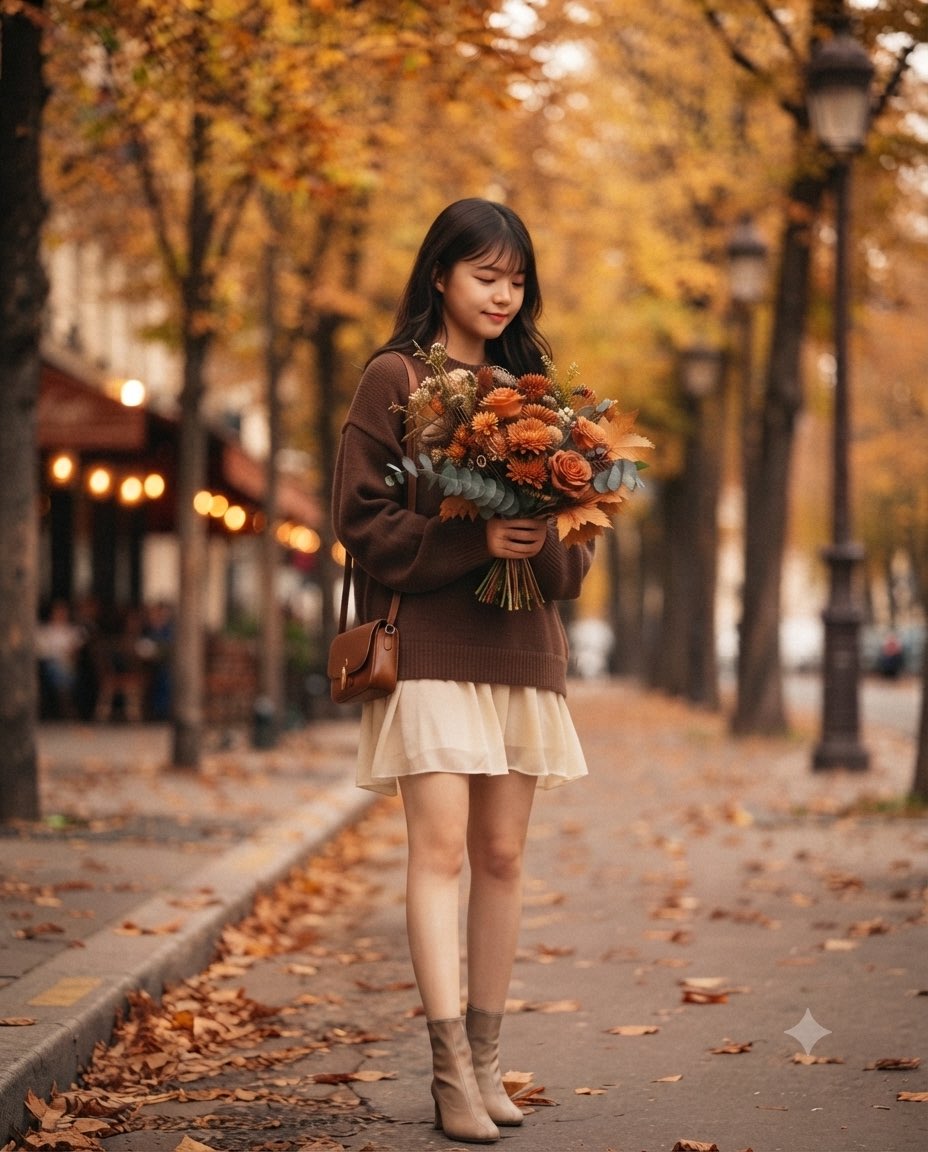 Autumn Flower Walk Portrait — result 3
