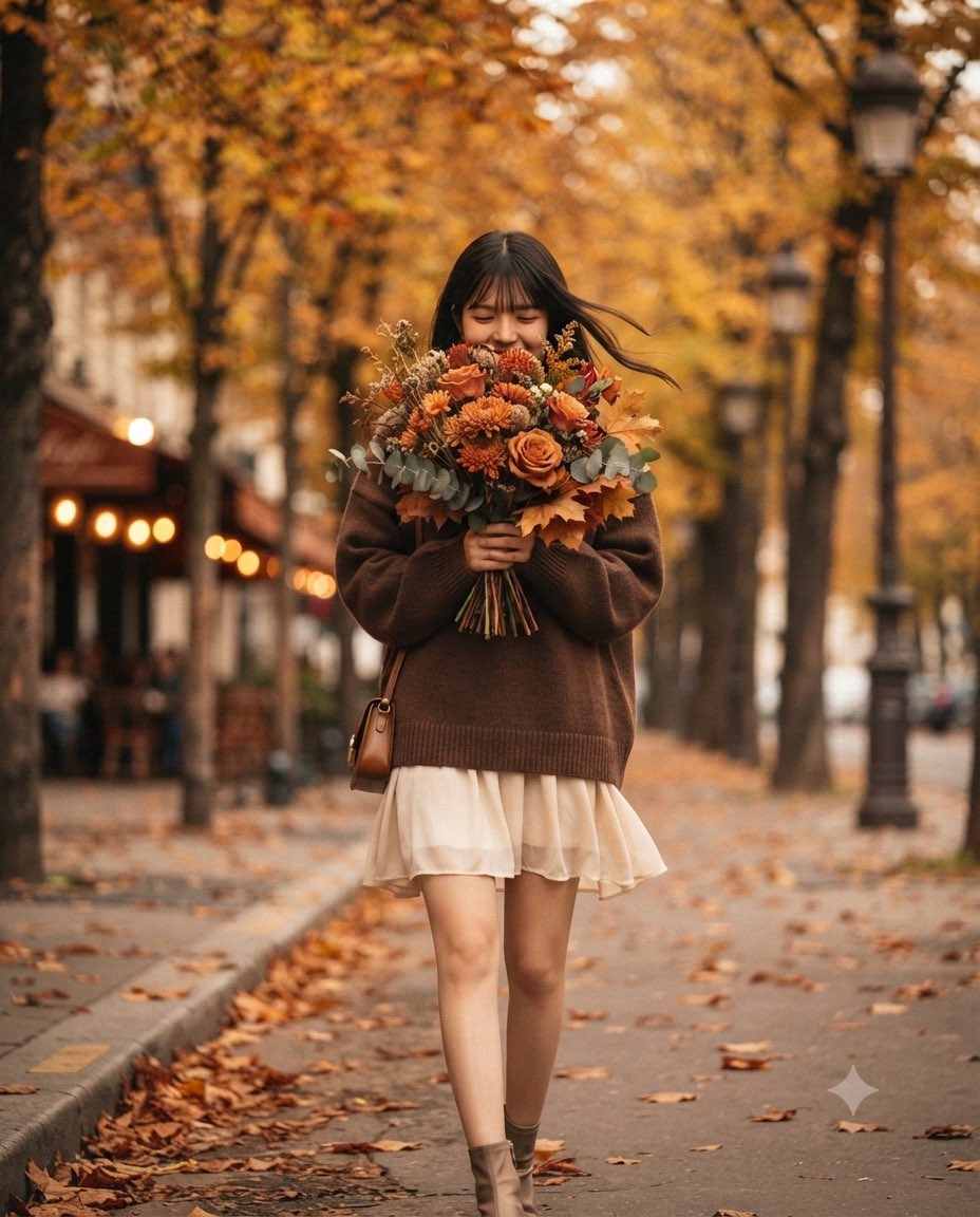 Autumn Flower Walk Portrait — result 2