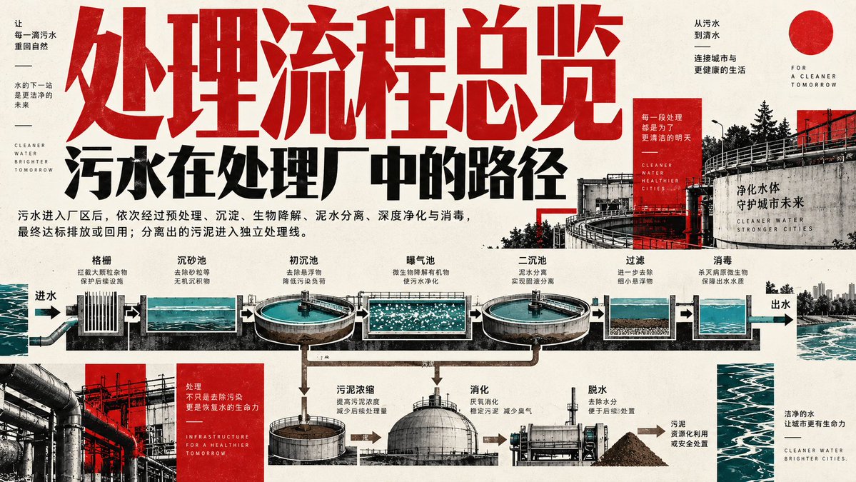 Wastewater Treatment Plant Infographic — result 2