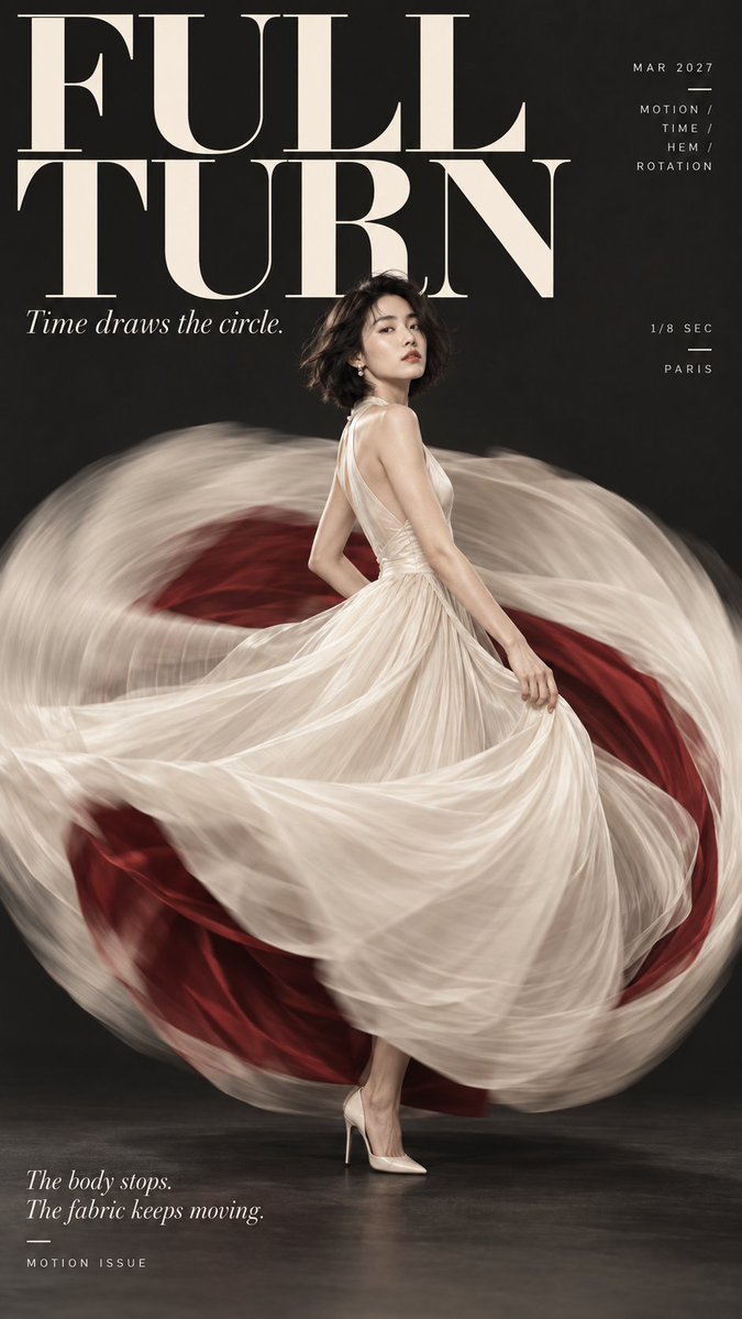 High-Fashion Circular Composition Prompt
