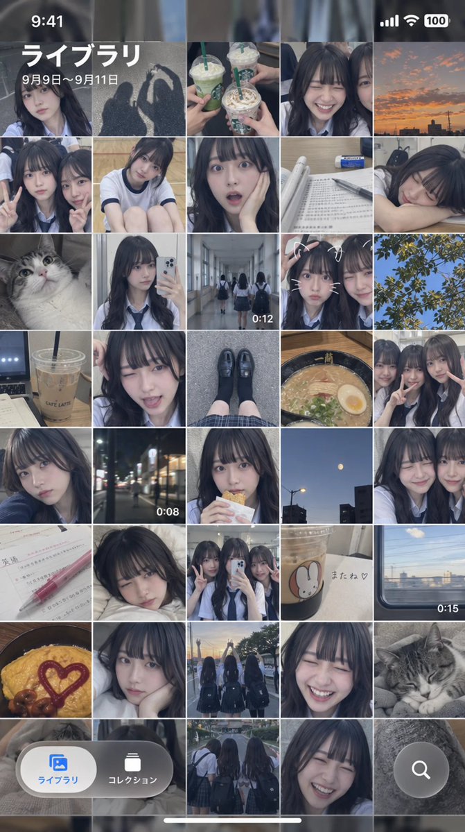 Realistic Camera Roll Generation
