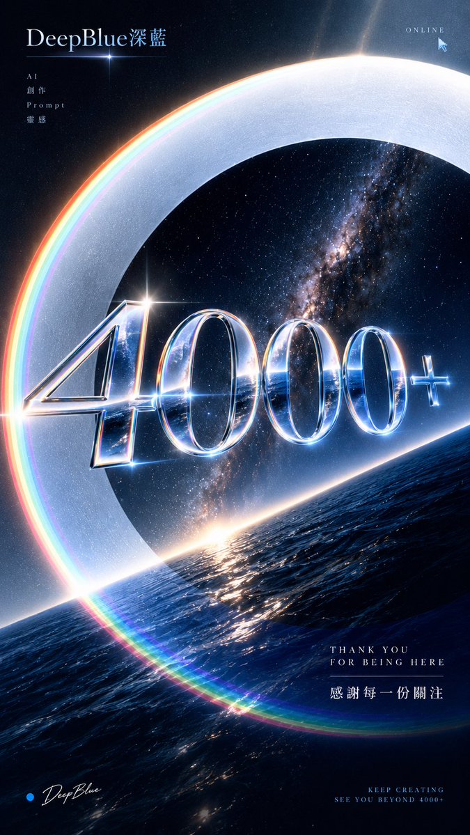 4000+ Follower Celebration Poster