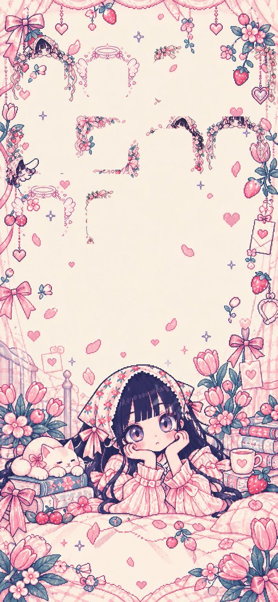 Cute Anime Girl Phone Wallpaper