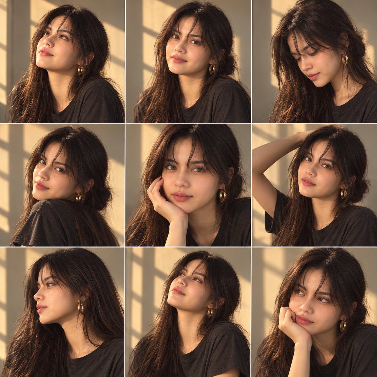 Social Media Post - GPT Image 2 Golden Hour Portrait Collage Prompt - Image 1