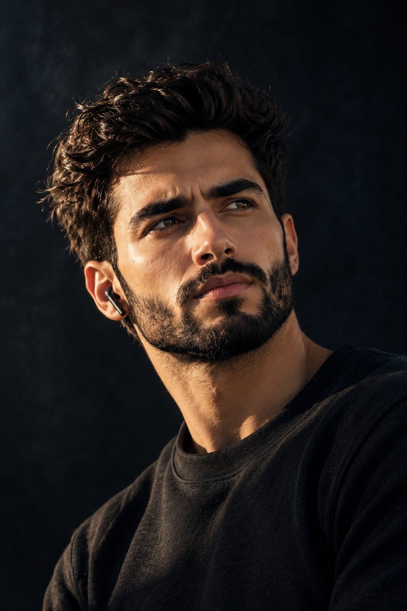 Profile / Avatar - Cinematic Male Portrait Prompt - Image 1