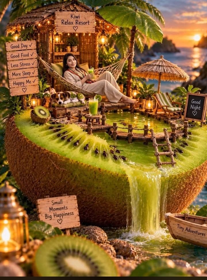 Social Media Post - Miniature Kiwi Island Resort - Image 1