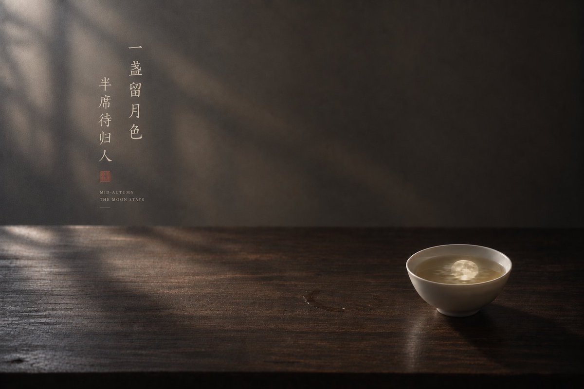Mid-Autumn Tea & Moon Reflection