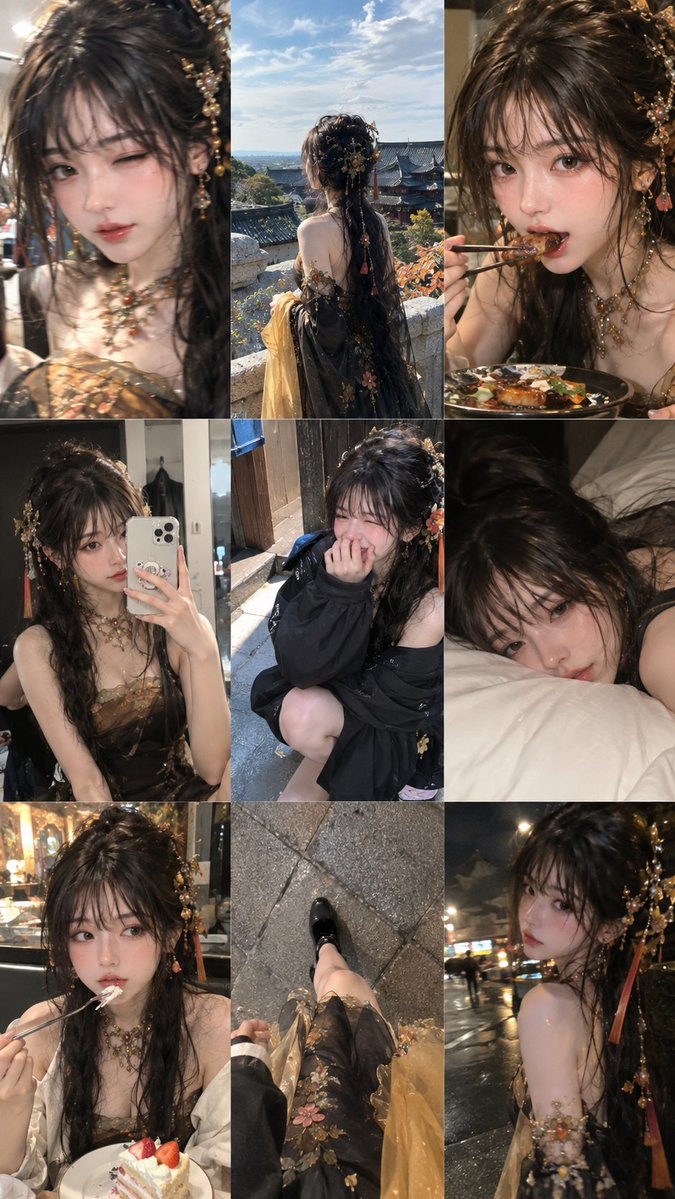 Amateur Camera Roll Grid