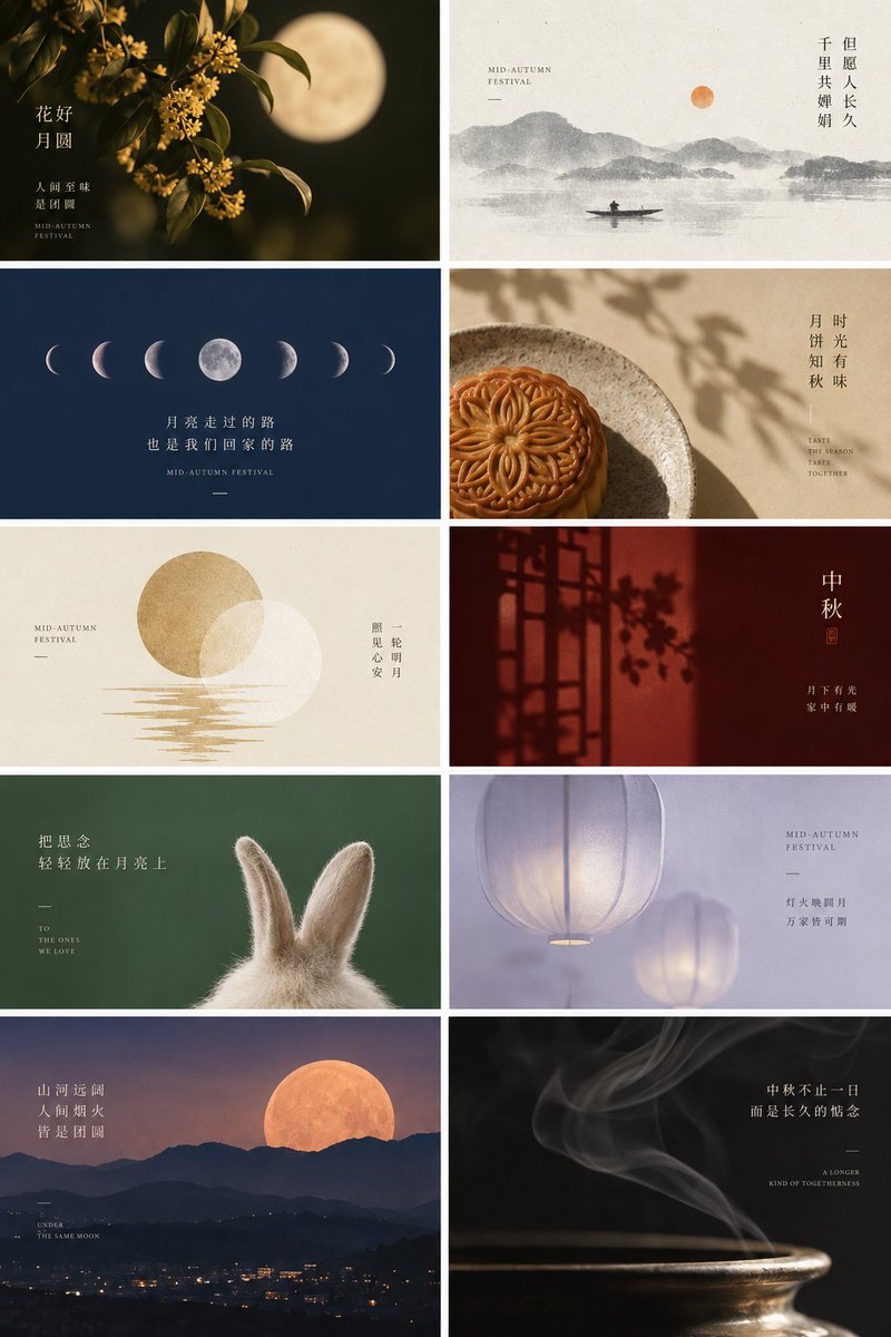 Mid-Autumn Festival Poster Collection