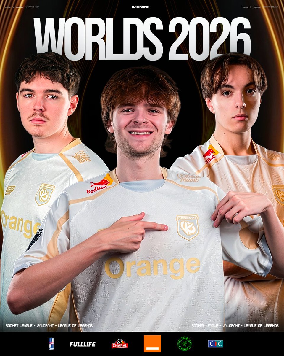 Esports Team Poster WORLDS 2026