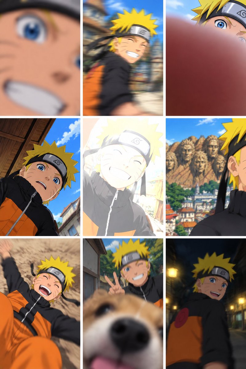 Amateur Smartphone Snapshots of Naruto