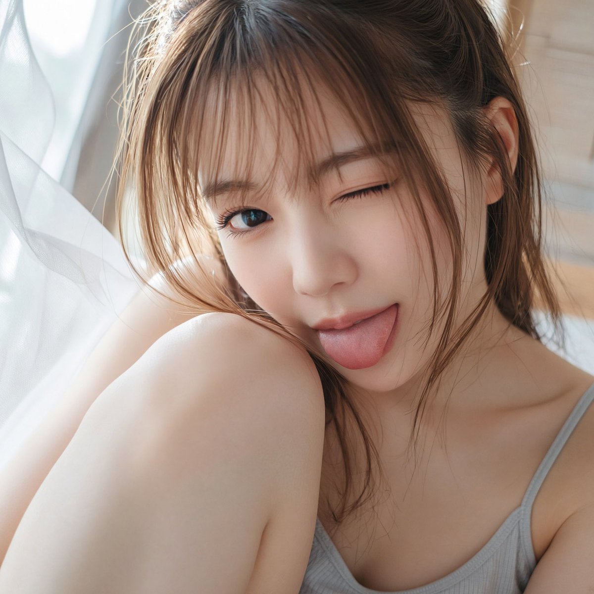 Profile / Avatar - Playful Morning Selfie Portrait - Image 1