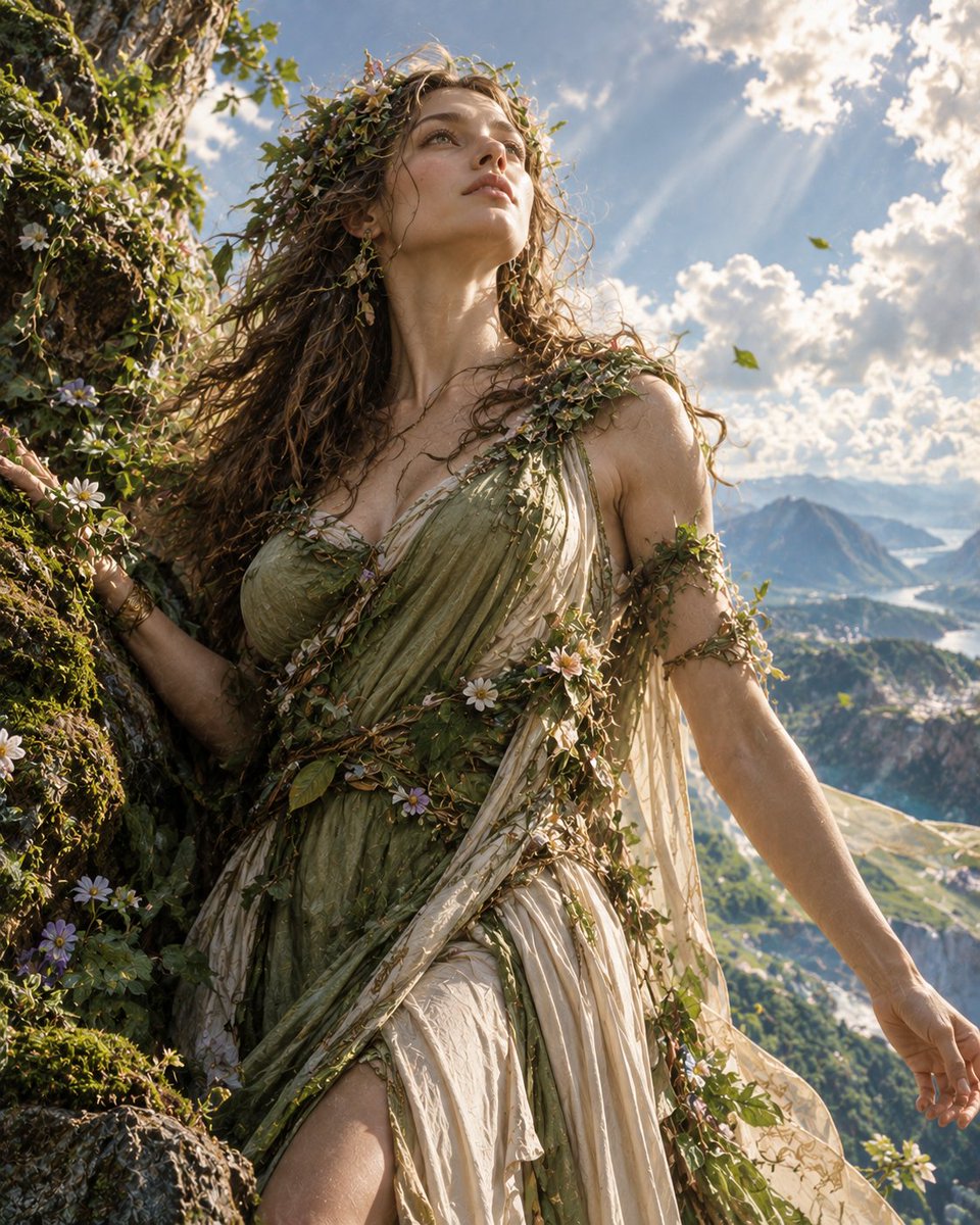 Gaia Goddess Portrait