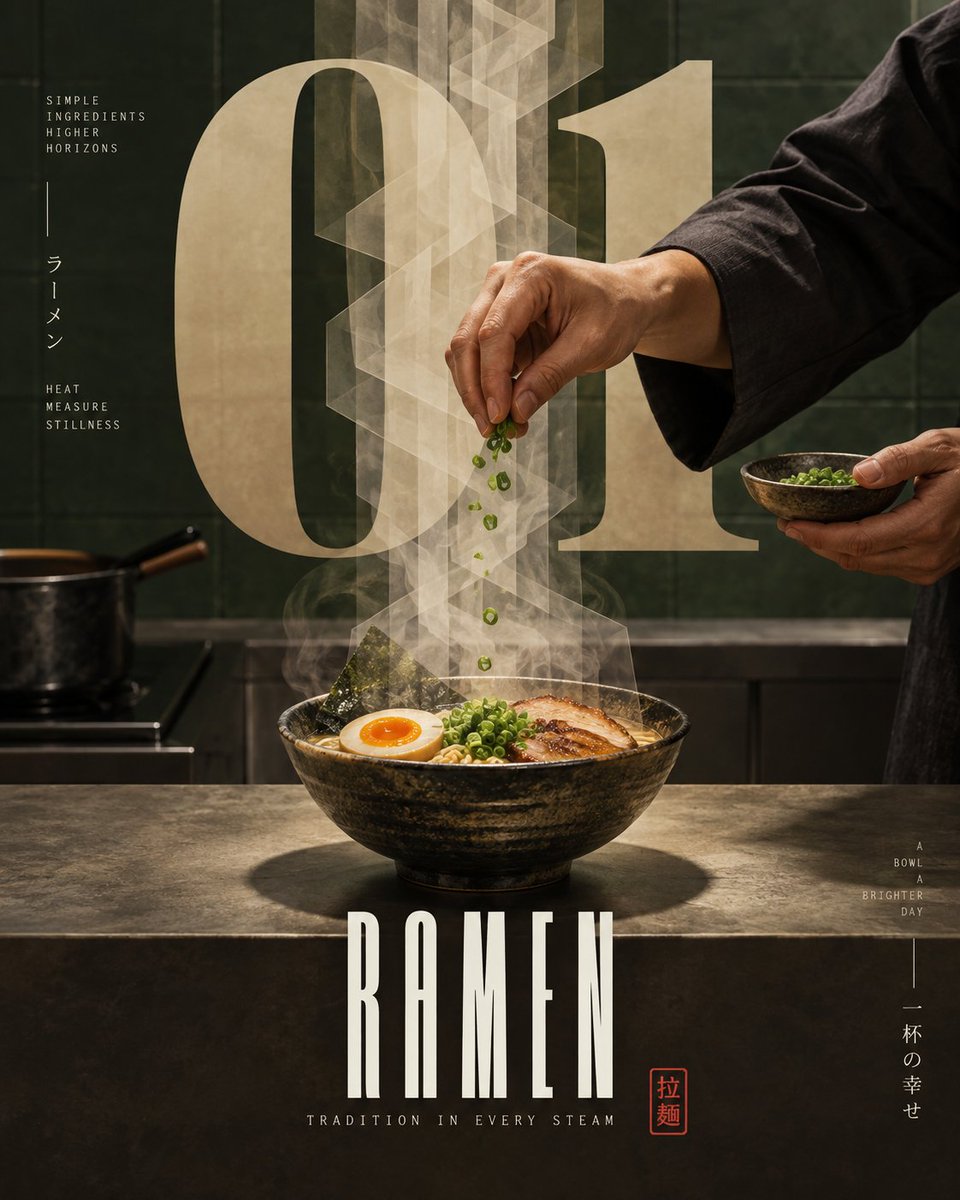 Product Marketing - GPT Image 2 Editorial Food Poster Prompt - Image 1