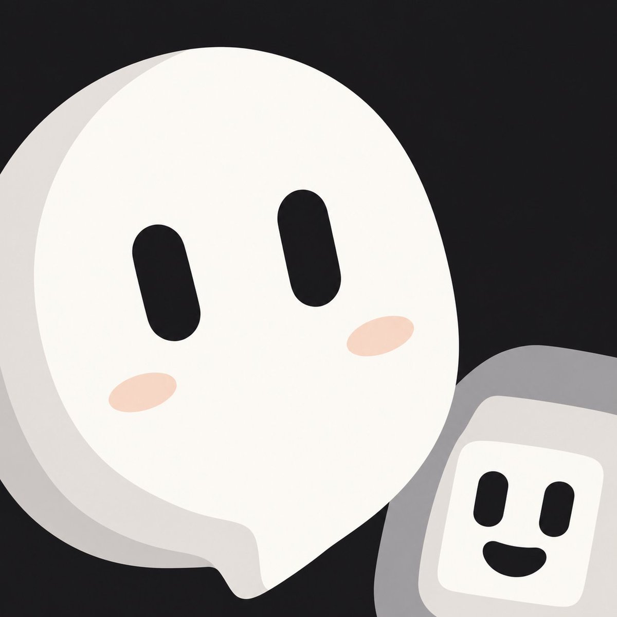 Profile / Avatar - Cute Speech Bubble Mascot Profile Icon - Image 1